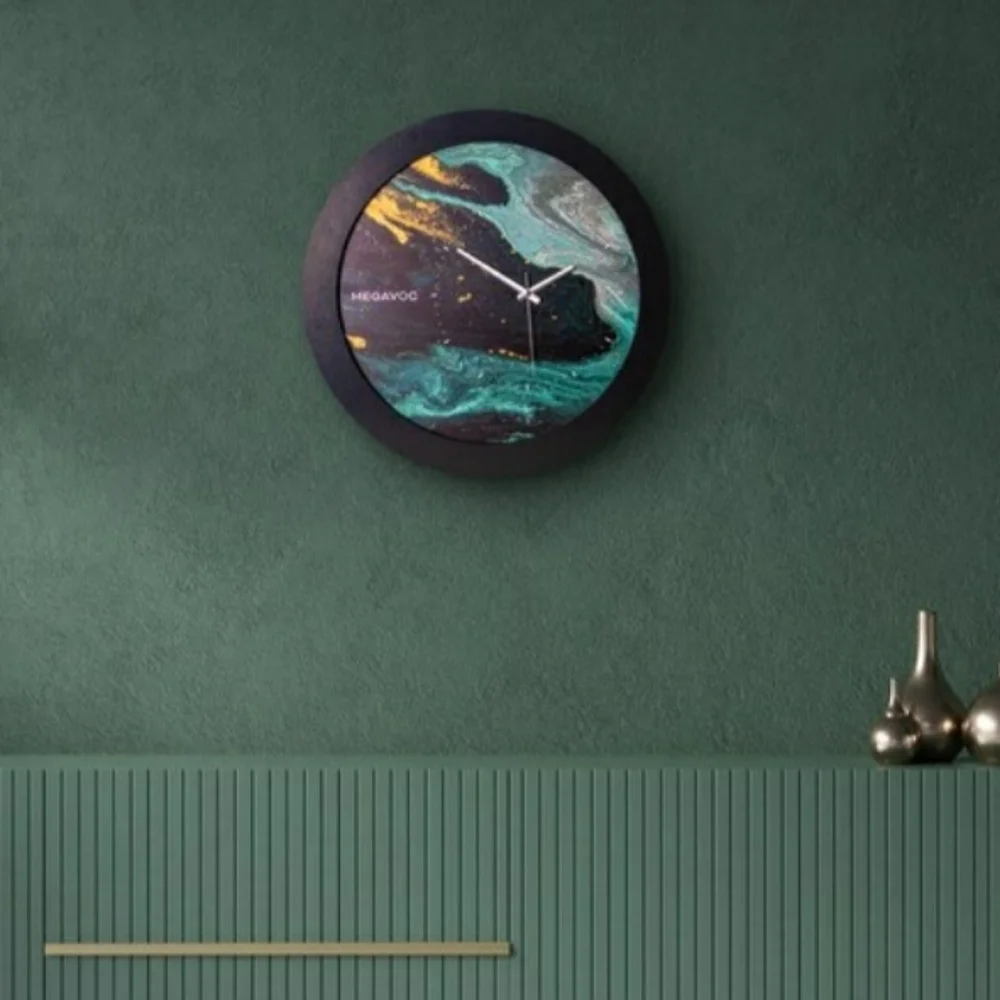 Unique Colorful Wall Clock 12